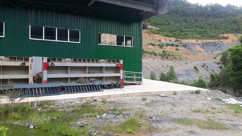 Lắp đặt còi hú báo động cho công trình thủy điện Xoong Con Nghệ An