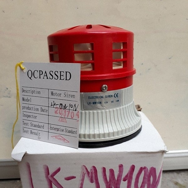 Còi báo cháy mã LK-MW10N với thiết kế lạ mắt, nhỏ gọn