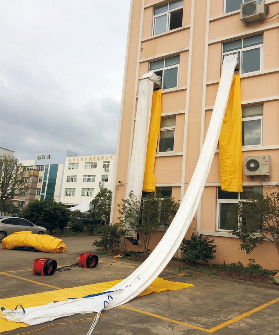 Ống trượt cứu hộ nhà cao tầng: Giải pháp thoát hiểm an toàn và tối ưu nhất hiện nay