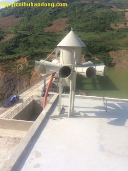 Hệ thống còi hú báo động LK-STH10A thủy điện Nậm Mu 2