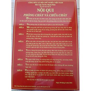 Mẫu cam kết phòng cháy chữa cháy đầy đủ nhất mà bạn cần biết